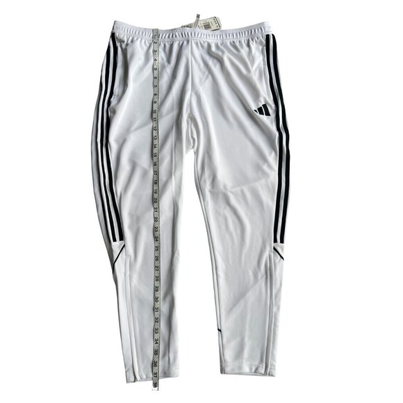 Adidas Track Pants, Regular Fit, Full Length, Tapered Leg, 1X - Picture 1 of 9